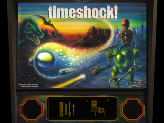 Pro Pinball Timeshock title screen for Playstation